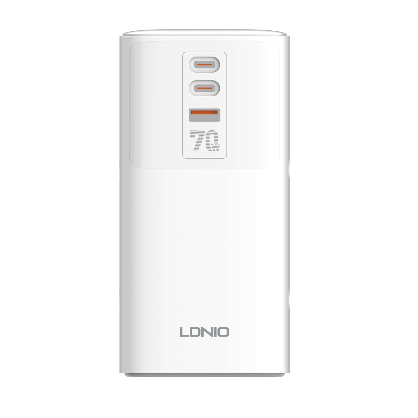 LDNIO 70W Multifunctional UK Desktop Power Adapter