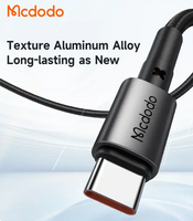 MCDODO CA-3590 100W USB Cable Type-C Aluminum Cable