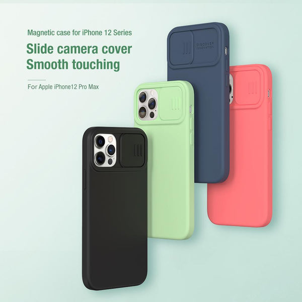 Nillkin Camshield Silky Silicone Case for iPhone.