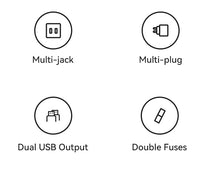 USAMS US-CC173 T55 12W Dual USB Universal Travel Charger (US/AU/EU/UK)