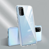 Color Button Clear Full Coverage ShockProof TPU Case For Huawei